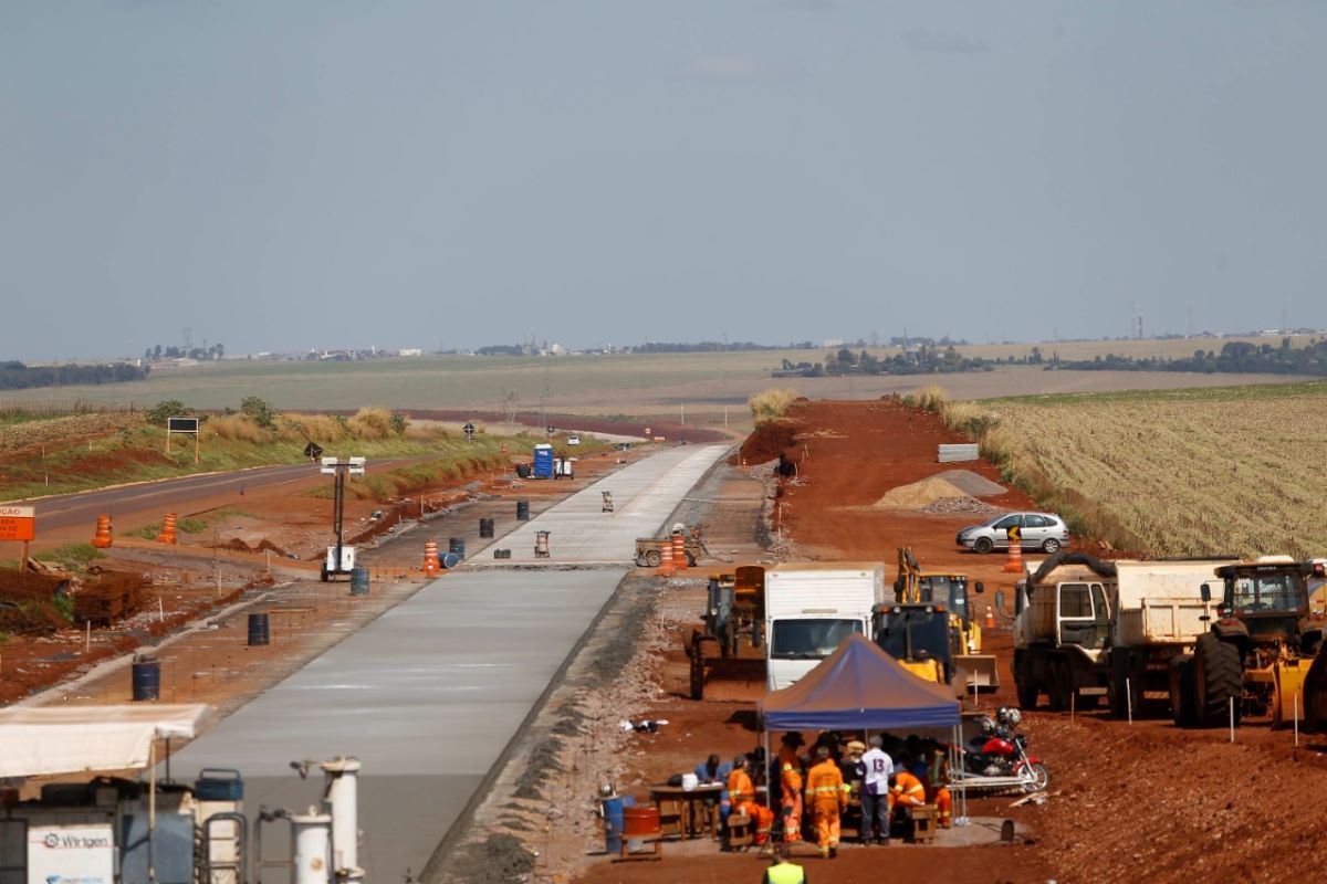 Duplicação do Contorno Oeste de Cascavel entra na reta final